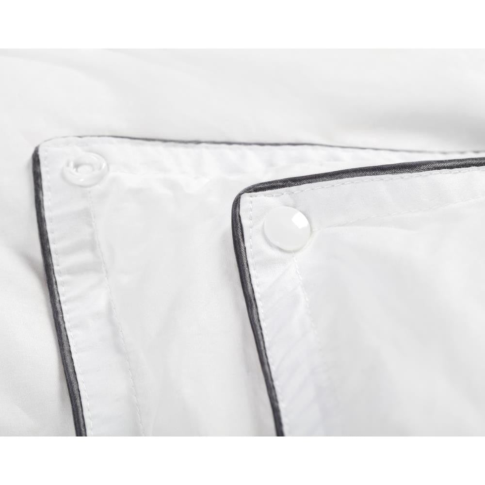 Percale Cotton Touch 4-seizoenen dekbed wit - 240 x 200