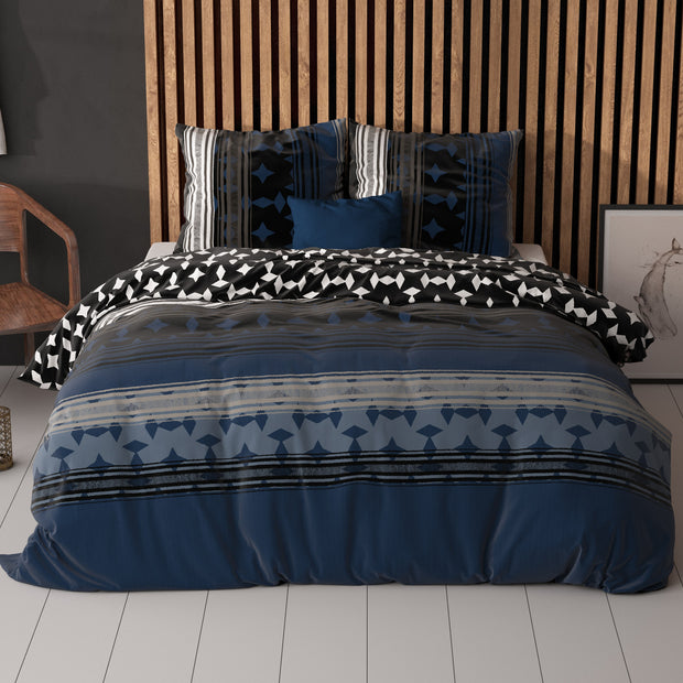 Scanda Marineblauw 140 x 220