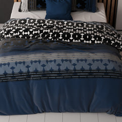Scanda Marineblauw 140 x 220