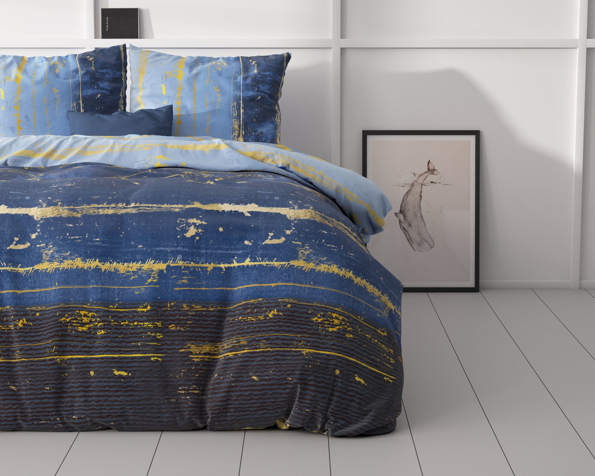 Scratchy blauw 140 x 220