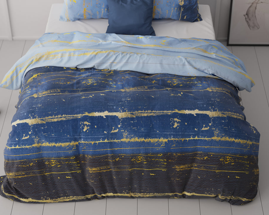 Scratchy blauw 140 x 220