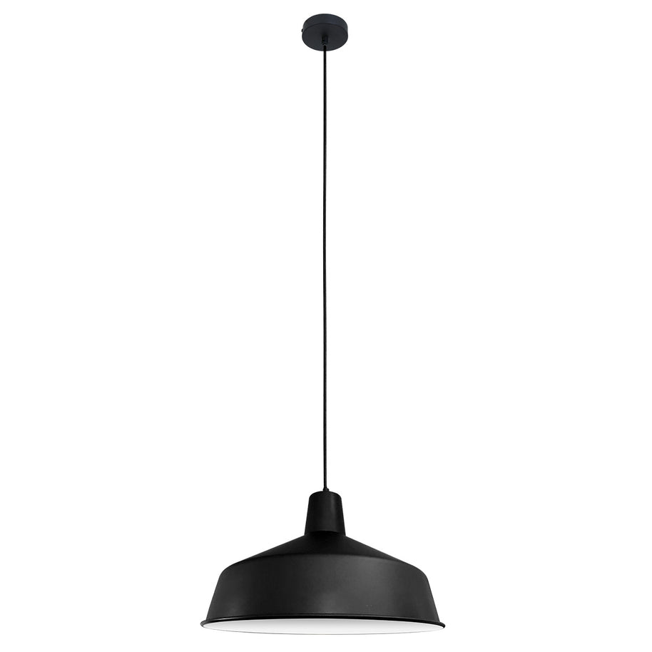 Hanglamp Black moon 1443ZW Zwart Ø40cm E27 fitting