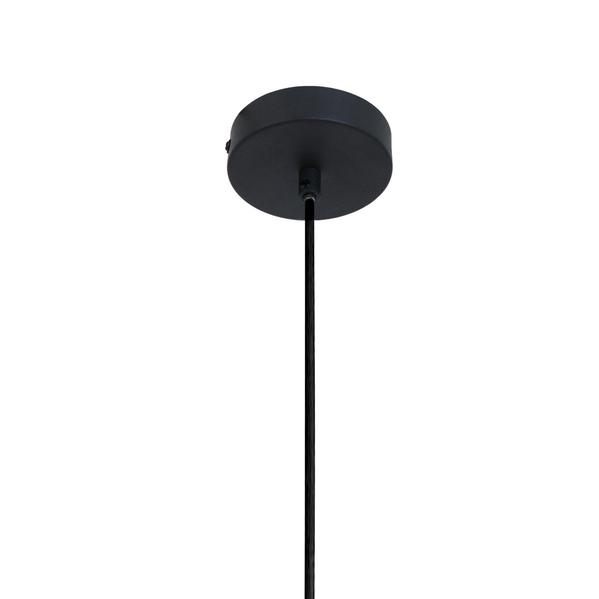 Hanglamp Black moon 1443ZW Zwart Ø40cm E27 fitting
