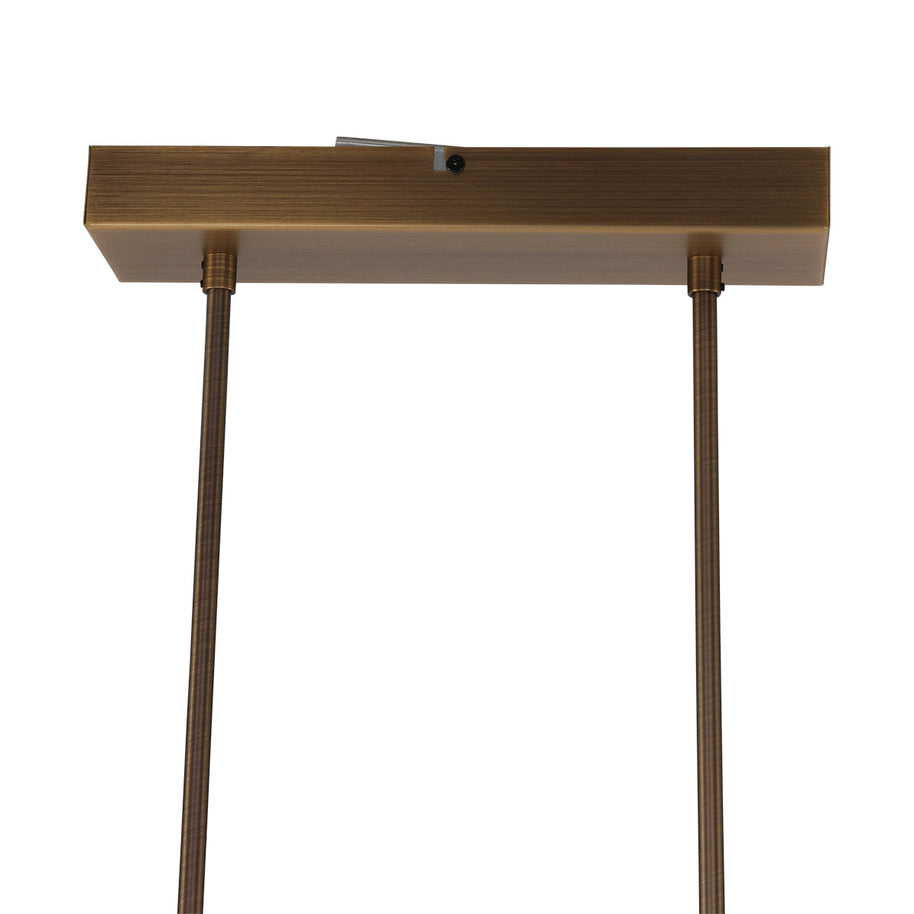 Hanglamp Zelena 1482BR bronzen LED-lamp met instelbaar licht