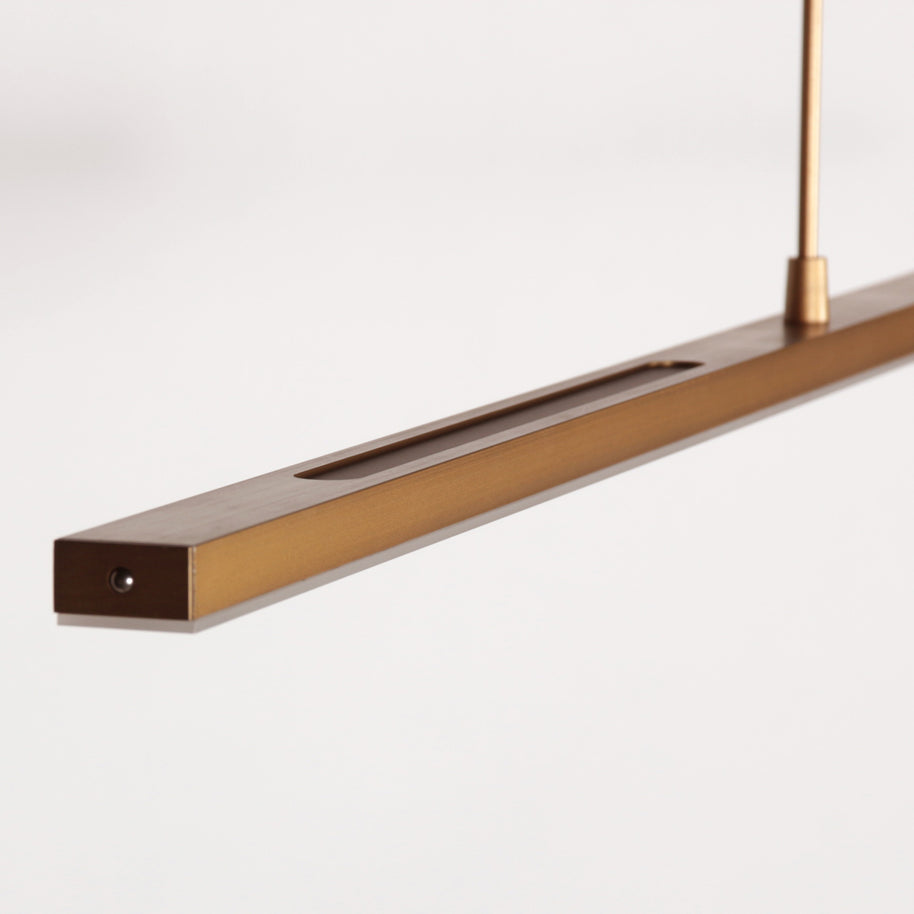 Hanglamp Zelena 1482GO goudkleurige LED-lamp met instelbaar licht