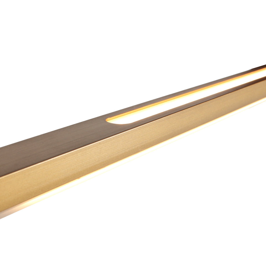 Hanglamp Zelena 1482GO goudkleurige LED-lamp met instelbaar licht
