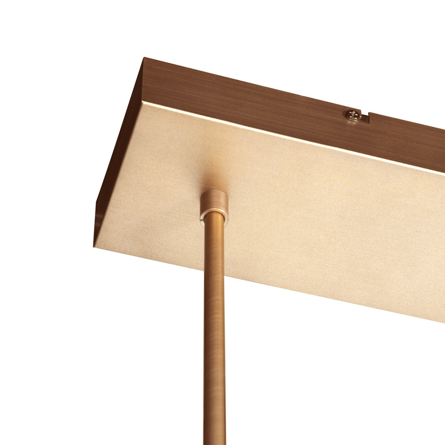 Hanglamp Zelena 1482GO goudkleurige LED-lamp met instelbaar licht
