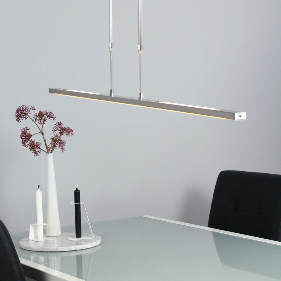 Hanglamp Zelena 1482ST stalen LED-lamp met instelbaar licht