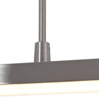 Hanglamp Zelena 1482ST stalen LED-lamp met instelbaar licht