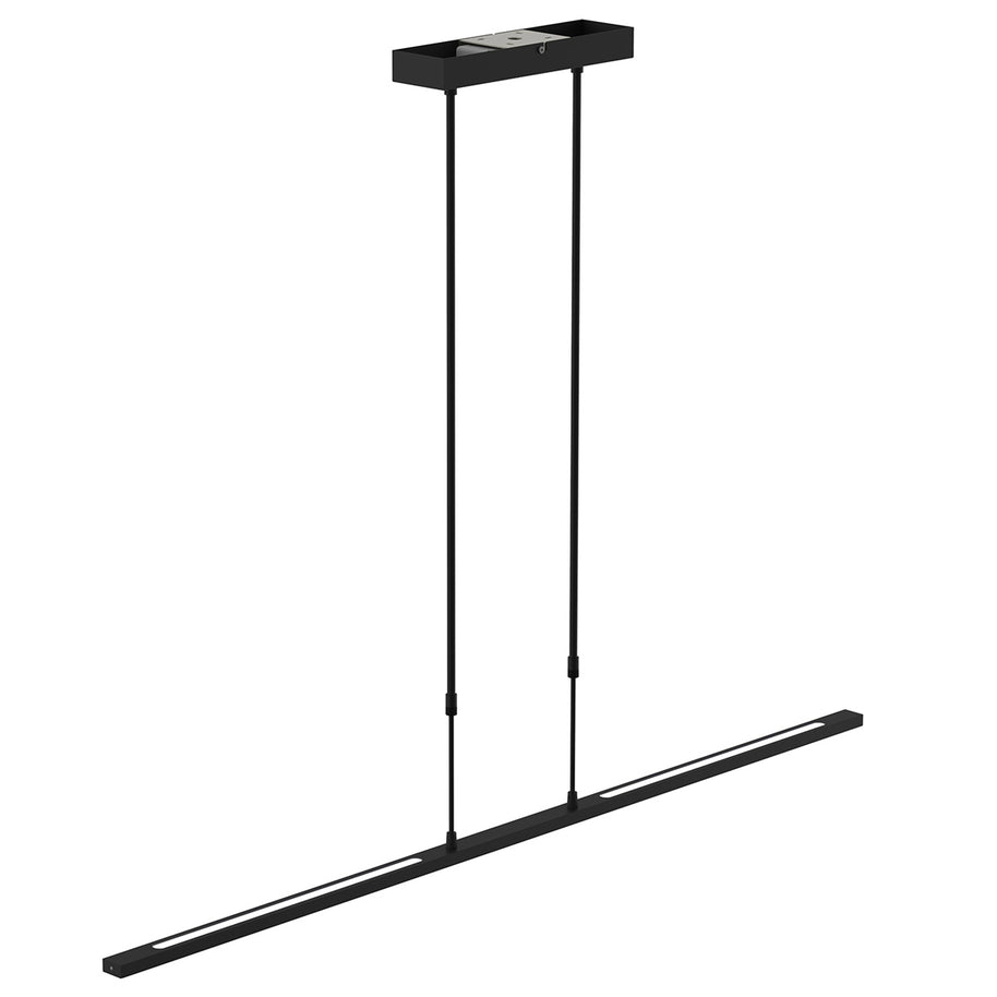Hanglamp Zelena 1482ZW zwarte LED-lamp met instelbaar licht