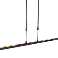 Hanglamp Zelena 1482ZW zwarte LED-lamp met instelbaar licht