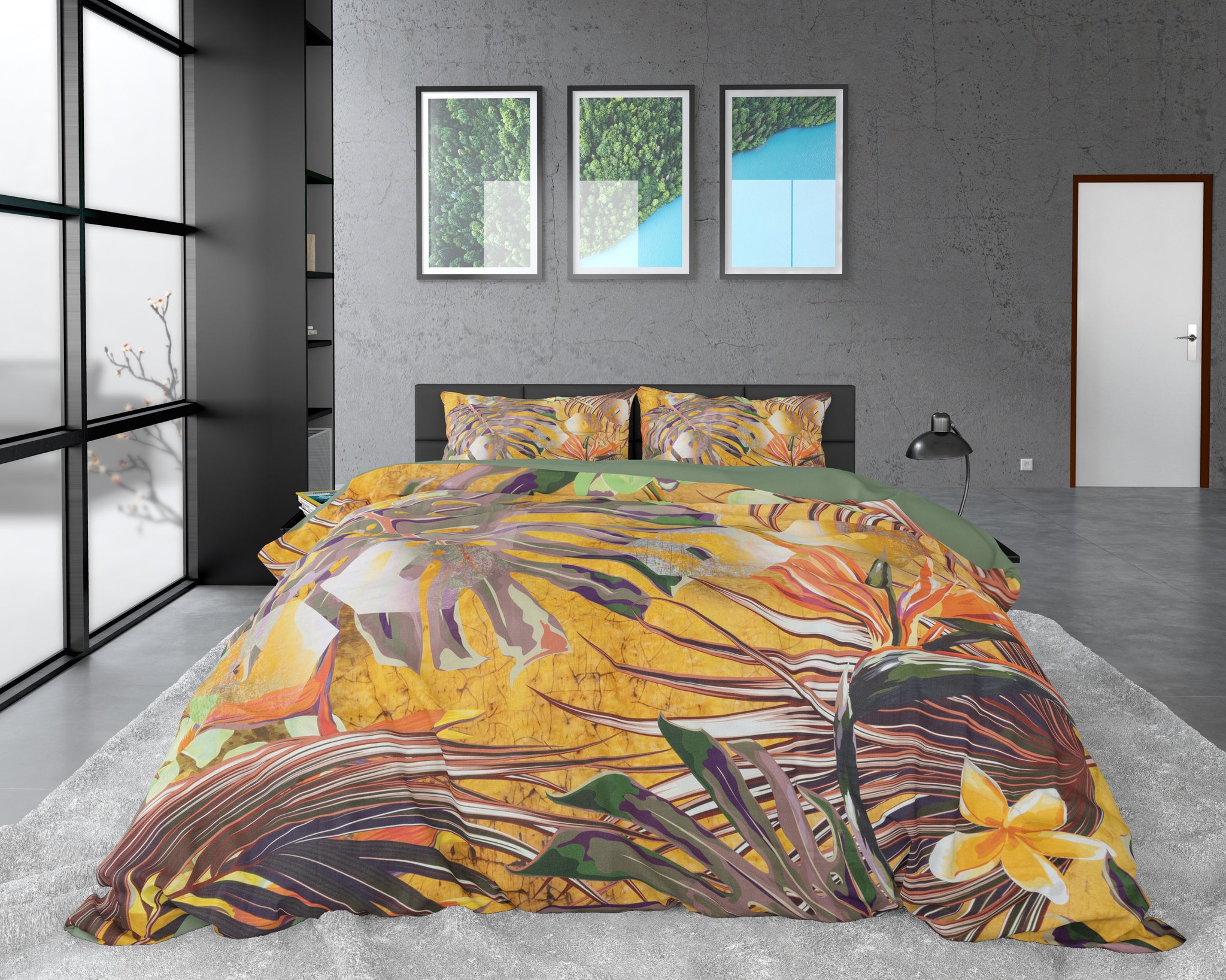 Nature Fusion Geel 140 x 220