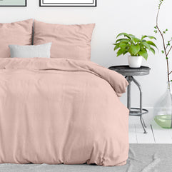 Stonewashed roze 140 x 220