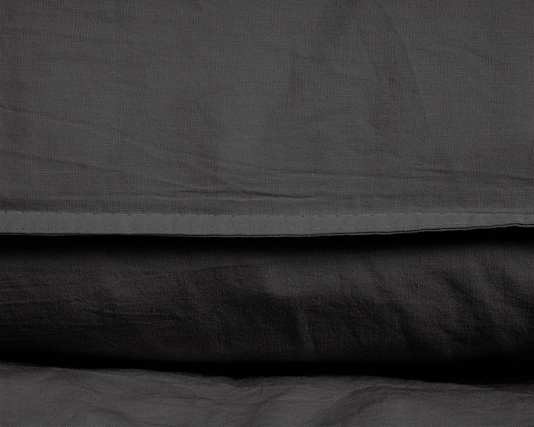 Stonewashed antraciet 140 x 220