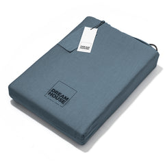 stonewashed blauw 140 x 220