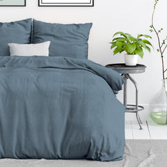 stonewashed blauw 140 x 220