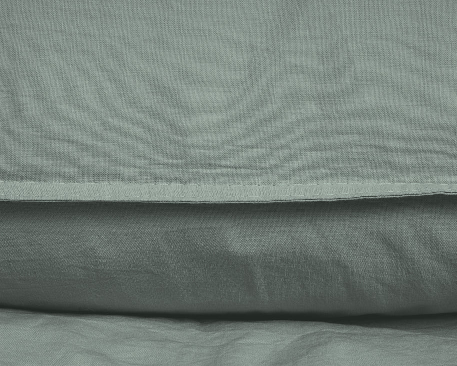 Stonewashed groen 140 x 220