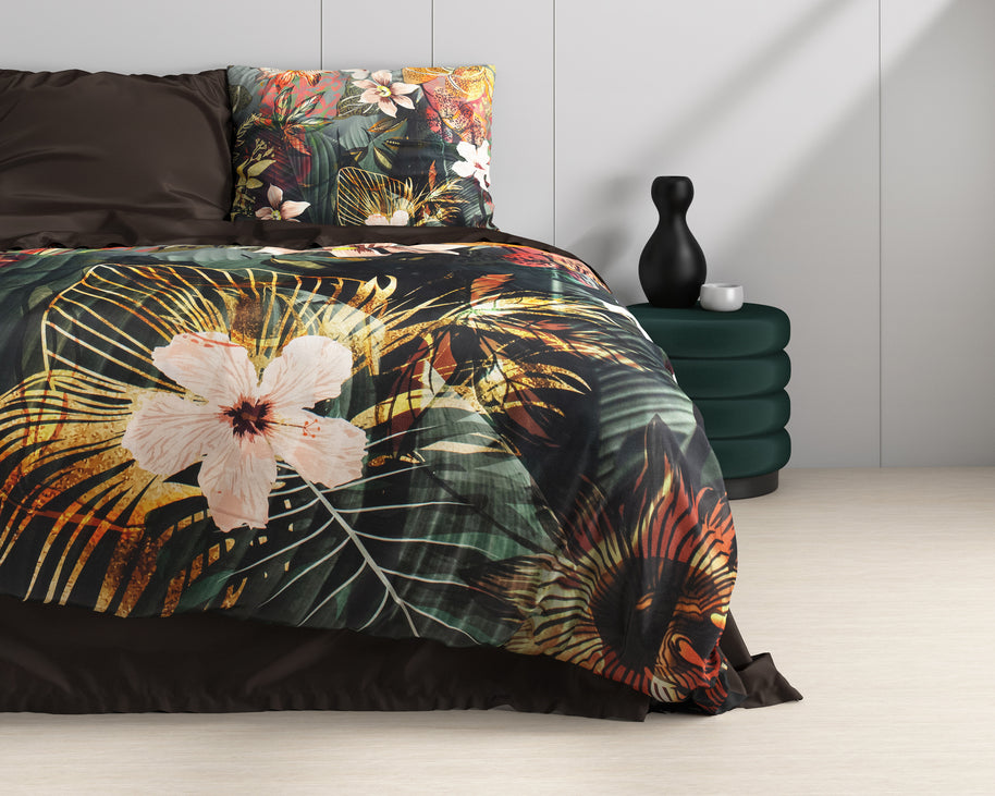 Wilde Roos 2 Meerkleurig 200 x 220