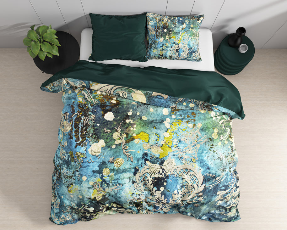 Ocean Drops Blauw 140 x 220
