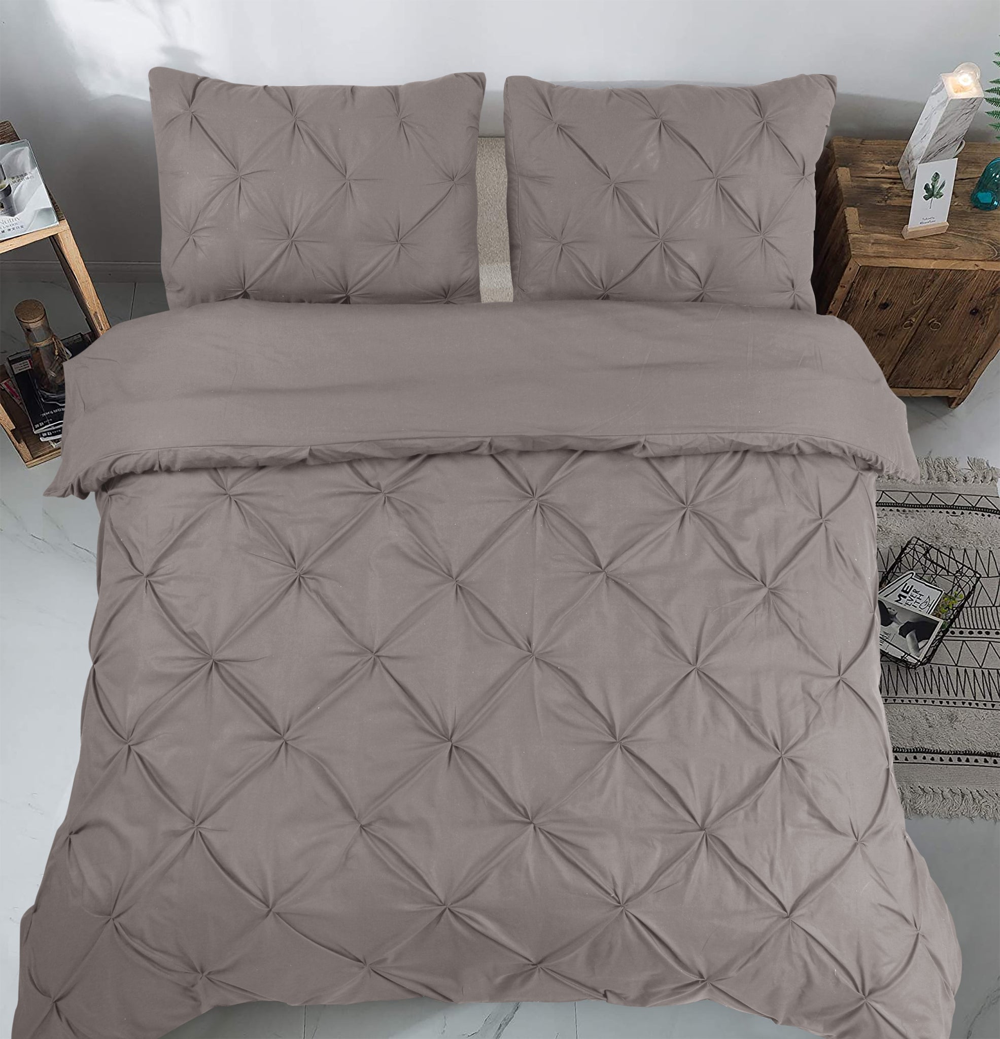Salvador taupe 200 x 220