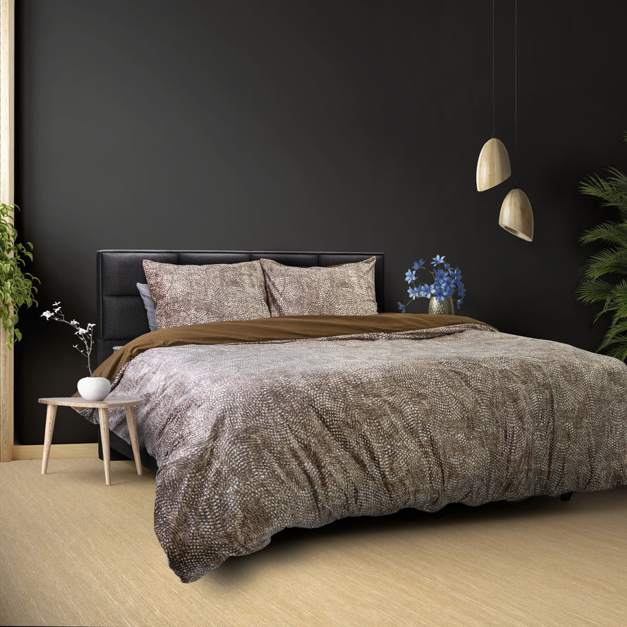 Signature Fluwelen Katoen Aria Bruin 140 x 220