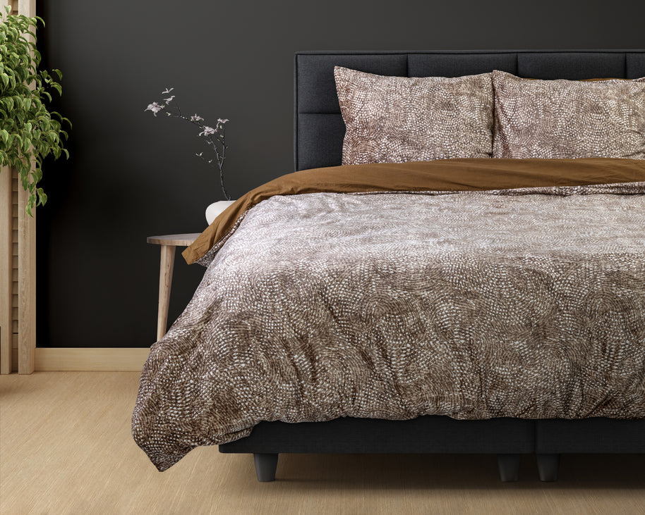Signature Fluwelen Katoen Aria Bruin 140 x 220