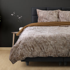 Signature Fluwelen Katoen Aria Bruin 140 x 220