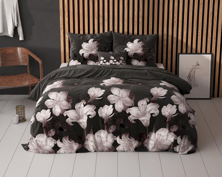 Donkere Bloem Zwart 240 x 220