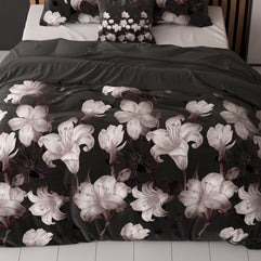 Donkere Bloem Zwart 240 x 220