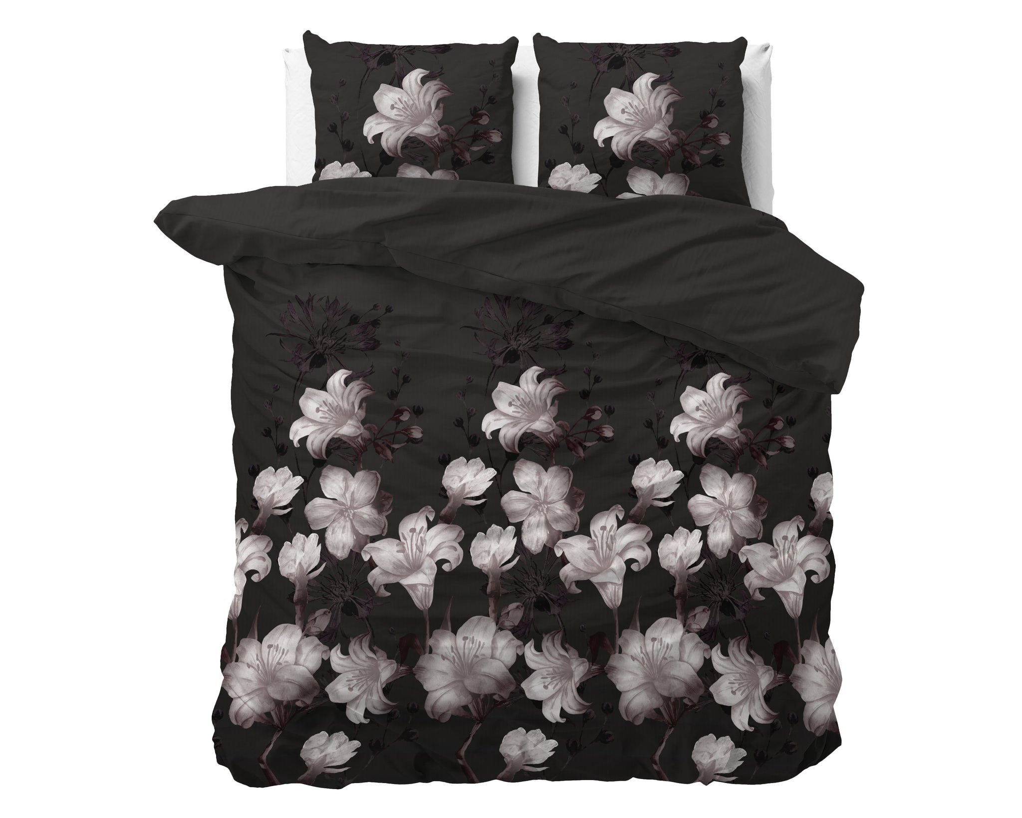 Donkere Bloem Zwart 240 x 220