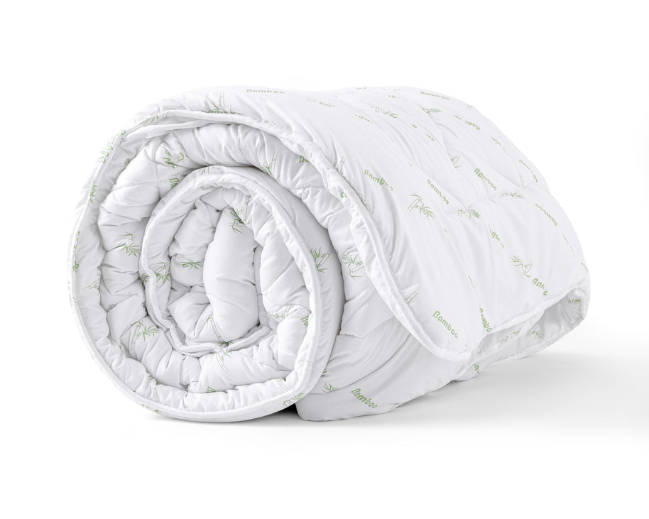 Bali Bamboe Touch Dekbed Wit 200 x 200