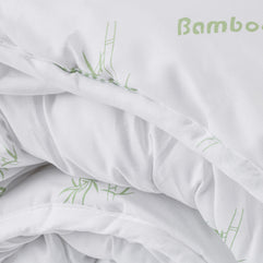 Bali Bamboe Touch Dekbed Wit 200 x 200