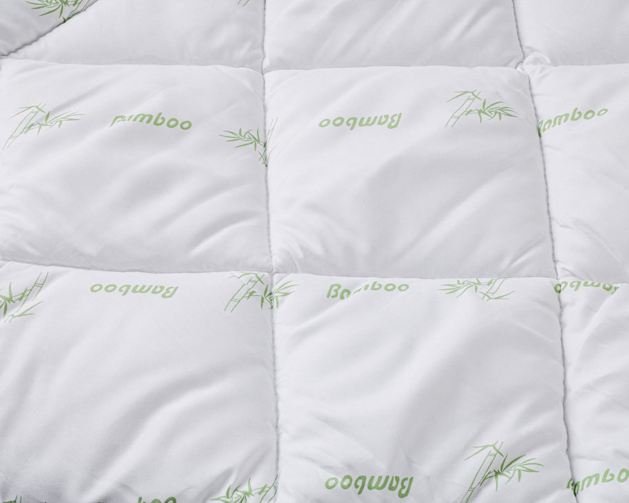 Bali Bamboe Touch Dekbed Wit 200 x 200