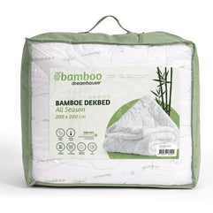 Bali Bamboe Touch Dekbed Wit 200 x 200