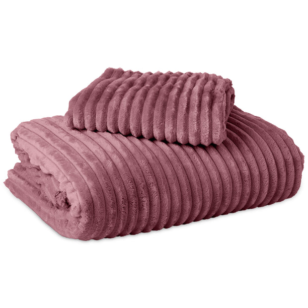 Rib Teddy Oudroze 140 x 200/220