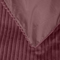 Rib Teddy Oudroze 140 x 200/220