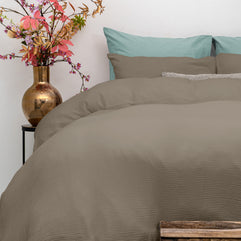Mousseline taupe 140 x 220