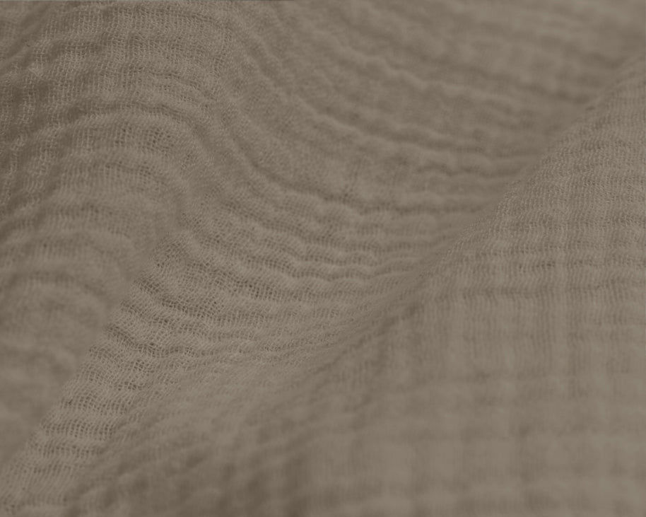Mousseline taupe 140 x 220
