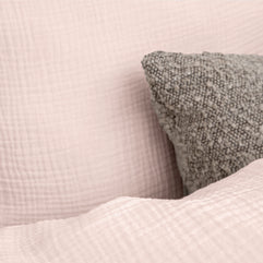 Mousseline roze 140 x 220