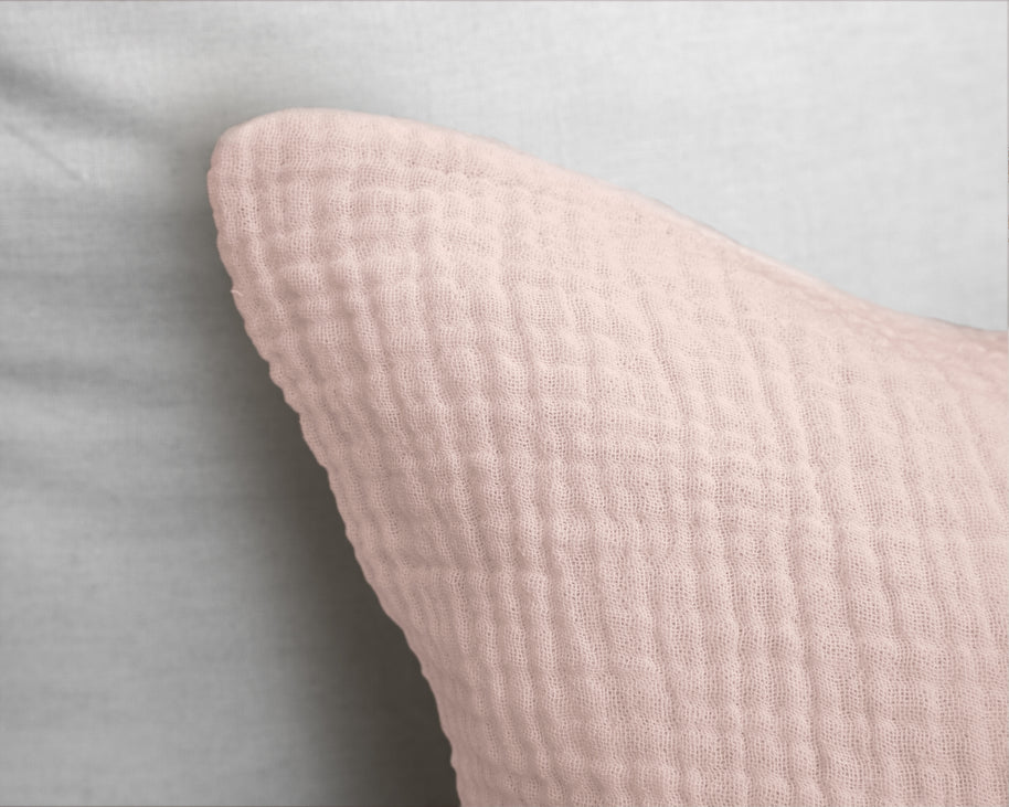 Mousseline roze 140 x 220