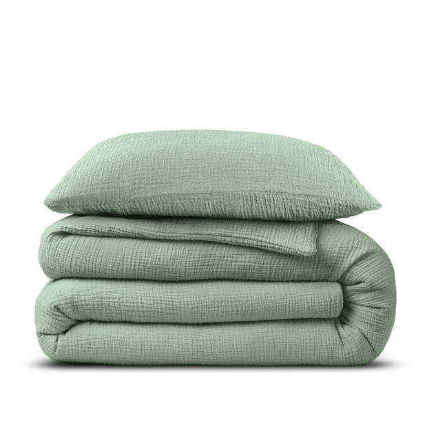 mousseline groen 140 x 220