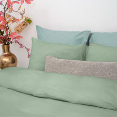 mousseline groen 140 x 220
