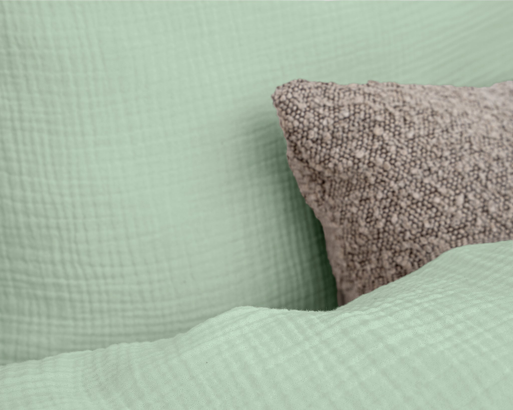 mousseline groen 140 x 220