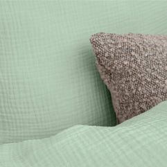 mousseline groen 140 x 220