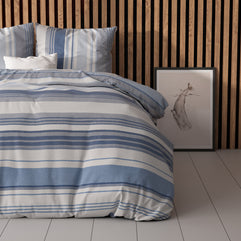 Gestreept Blauw 140 x 200/220
