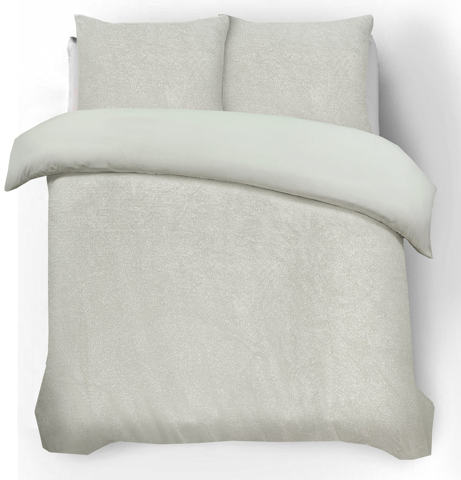 Glamour Flanel Deco Foil Crème 140 x 200/220