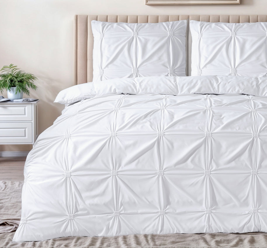 Punch plooitjes wit 140 x 200/220
