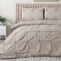 Punch pintuck taupe 140 x 200/220