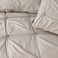 Punch pintuck taupe 140 x 200/220