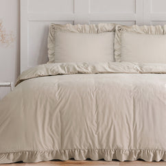Ruffles taupe 140 x 200/220